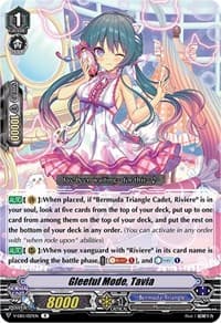 Gleeful Mode, Tavia - V-EB15: Twinkle Melody - Cardfight Vanguard card