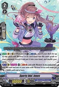 Sporty Idol, Innes - V-EB15: Twinkle Melody - Cardfight Vanguard card