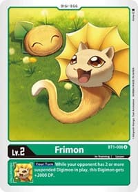 Frimon - Release Special Booster 1.0 - Digimon Card Game card