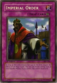 Imperial Order - Pharaoh's Servant - YuGiOh card