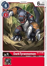 DarkTyrannomon - Release Special Booster 1.0 - Digimon Card Game card