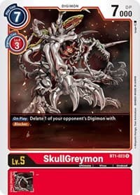 SkullGreymon - Release Special Booster 1.0 - Digimon Card Game card