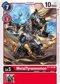 MetalTyrannomon - Release Special Booster 1.0 - Digimon Card Game card