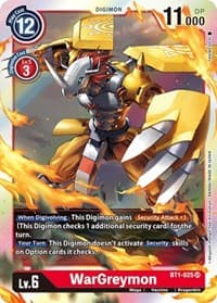 WarGreymon - Release Special Booster 1.0 - Digimon Card Game card