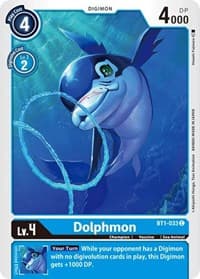 Dolphmon - Release Special Booster 1.0 - Digimon Card Game card