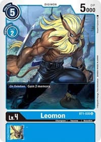 Leomon - Release Special Booster 1.0 - Digimon Card Game card