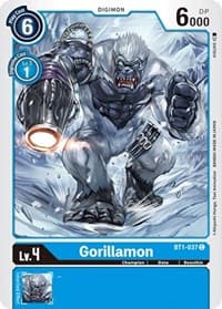 Gorillamon - Release Special Booster 1.0 - Digimon Card Game card