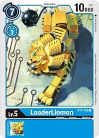 LoaderLiomon - Release Special Booster 1.0 - Digimon Card Game card