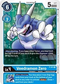Veedramon Zero - P-011 - Digimon Promotion Cards - Digimon Card Game card