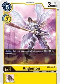 Angemon - BT1-055 - Release Special Booster 1.0 - Digimon Card Game card