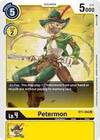 Petermon - Release Special Booster 1.0 - Digimon Card Game card