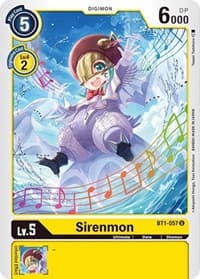 Sirenmon - Release Special Booster 1.0 - Digimon Card Game card