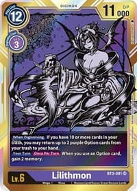 Lilithmon (Alternate Art) - Release Special Booster 1.0 - Digimon Card Game card