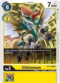 Chirinmon - Release Special Booster 1.0 - Digimon Card Game card