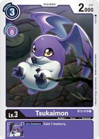 Tsukaimon - BT3-079 - Release Special Booster 1.0 - Digimon Card Game card