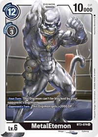 MetalEtemon - Release Special Booster 1.0 - Digimon Card Game card