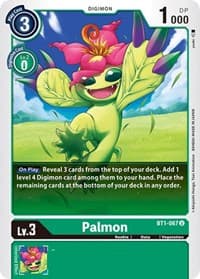Palmon - Release Special Booster 1.0 - Digimon Card Game card