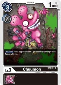 Chuumon - Release Special Booster 1.0 - Digimon Card Game card