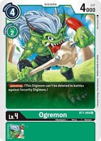 Ogremon - Release Special Booster 1.0 - Digimon Card Game card
