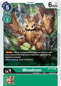 Woodmon - Release Special Booster 1.0 - Digimon Card Game card
