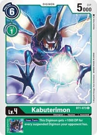 Kabuterimon - Release Special Booster 1.0 - Digimon Card Game card