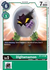 Digitamamon - Release Special Booster 1.0 - Digimon Card Game card