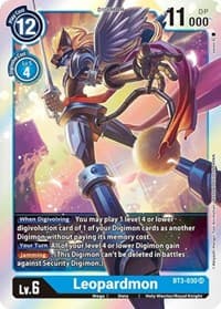 Leopardmon - Release Special Booster 1.0 - Digimon Card Game card