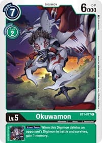 Okuwamon - Release Special Booster 1.0 - Digimon Card Game card