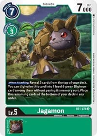 Jagamon - Release Special Booster 1.0 - Digimon Card Game card