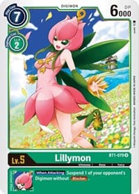 Lillymon - Release Special Booster 1.0 - Digimon Card Game card