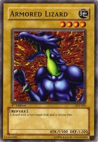 Armored Lizard - Starter Deck: Joey - YuGiOh card
