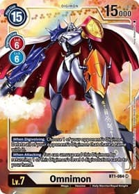 Omnimon (Alternate Art) - Release Special Booster 1.0 - Digimon Card Game card