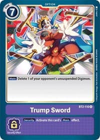 Trump Sword - Release Special Booster 1.0 - Digimon Card Game card
