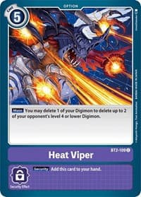 Heat Viper - Release Special Booster 1.0 - Digimon Card Game card