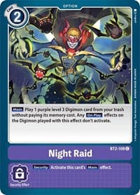 Night Raid - Release Special Booster 1.0 - Digimon Card Game card