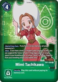 Mimi Tachikawa (Box Topper) - Release Special Booster 1.0 - Digimon Card Game card