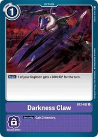 Darkness Claw - Release Special Booster 1.0 - Digimon Card Game card