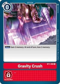 Gravity Crush - Release Special Booster 1.0 - Digimon Card Game card