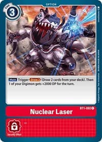 Nuclear Laser - Release Special Booster 1.0 - Digimon Card Game card