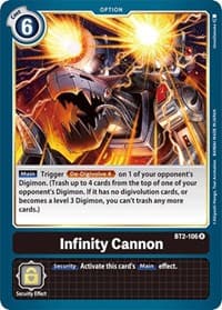 Infinity Cannon - Release Special Booster 1.0 - Digimon Card Game card