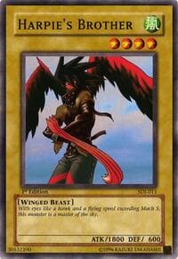 Harpie's Brother - Starter Deck: Joey - YuGiOh card