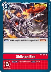 Oblivion Bird - Release Special Booster 1.0 - Digimon Card Game card