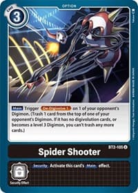 Spider Shooter - Release Special Booster 1.0 - Digimon Card Game card