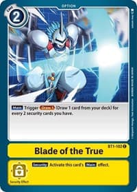 Blade of the True - Release Special Booster 1.0 - Digimon Card Game card
