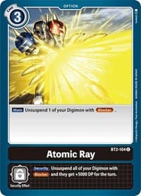 Atomic Ray - Release Special Booster 1.0 - Digimon Card Game card