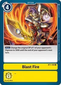 Blast Fire - Release Special Booster 1.0 - Digimon Card Game card