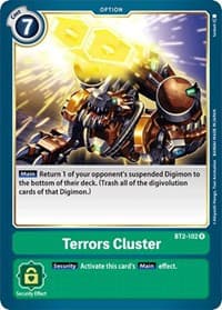 Terrors Cluster - Release Special Booster 1.0 - Digimon Card Game card