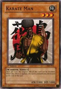 Karate Man - Starter Deck: Joey - YuGiOh card
