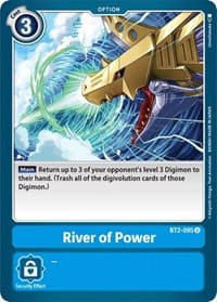 River of Power - Release Special Booster 1.0 - Digimon Card Game card