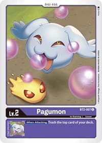 Pagumon - Release Special Booster 1.0 - Digimon Card Game card